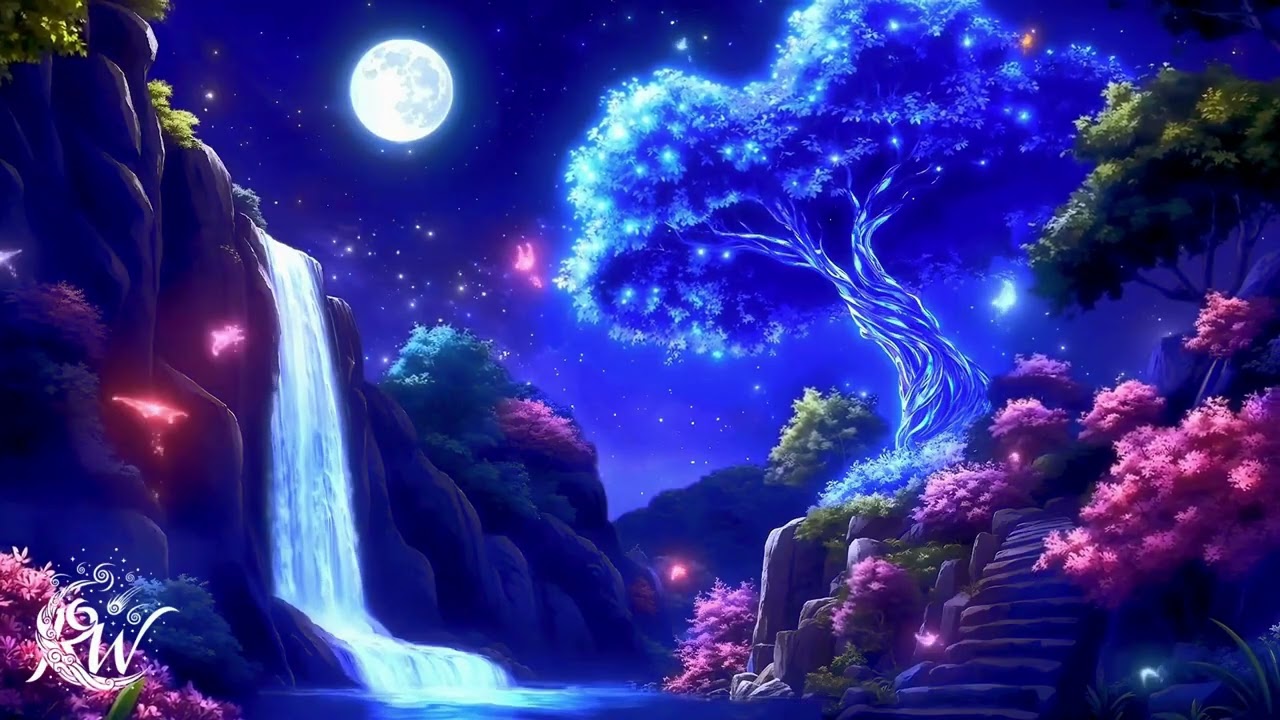All Night Piano Music for Sleep 🌙 Soft Moonlight & Calm Dreams