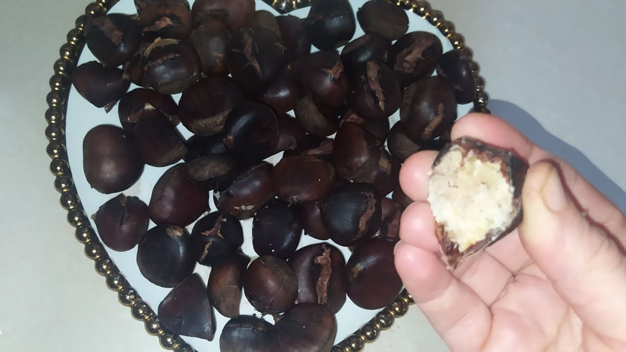 طريقة طهي القسطل ( أو الكستناء أو أبو فروة ) وفوائده الصحية المدهلة🌰🌰🌰