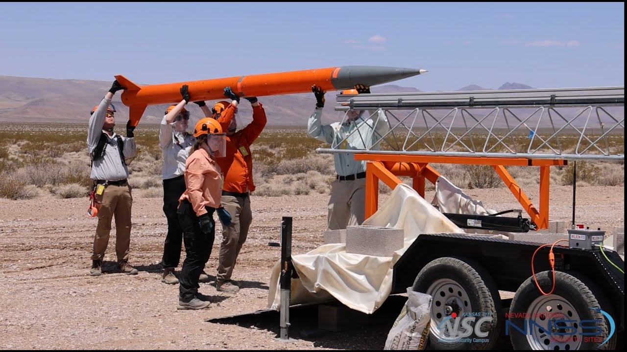 KCNSC and OAIRE launch Rockets at Nevada National Security Sites