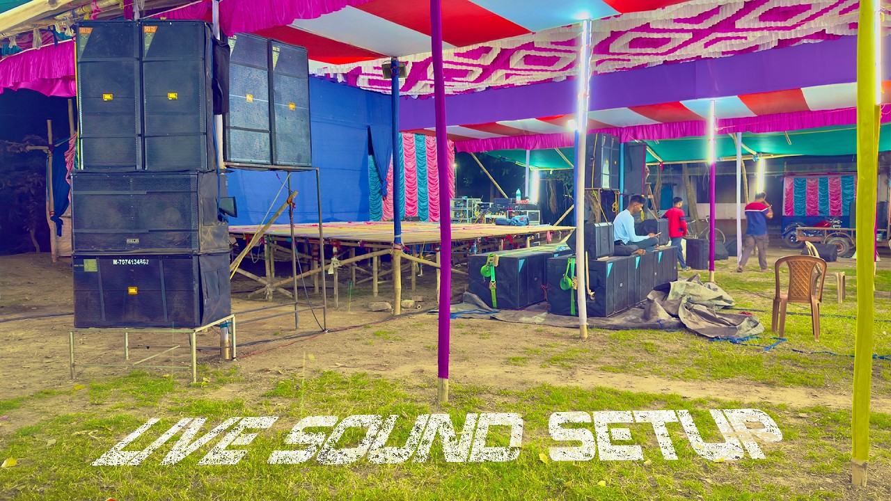 Live Sound Setup || Beltala Agradwip || MAR 2026
