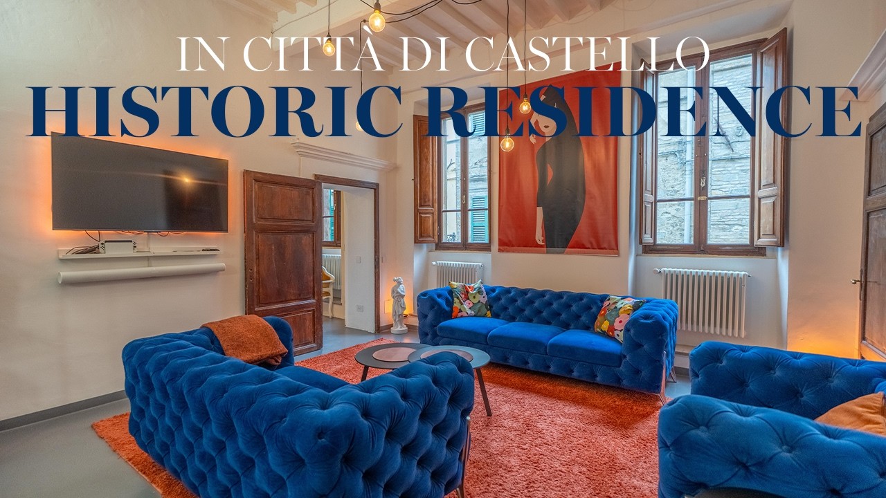 •Elegant renovated apartment with original frescoes