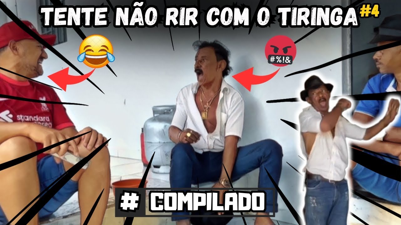 TENTE NÃO RIR COM O TIRINGA PARTE 4 😂 | COMPILADO