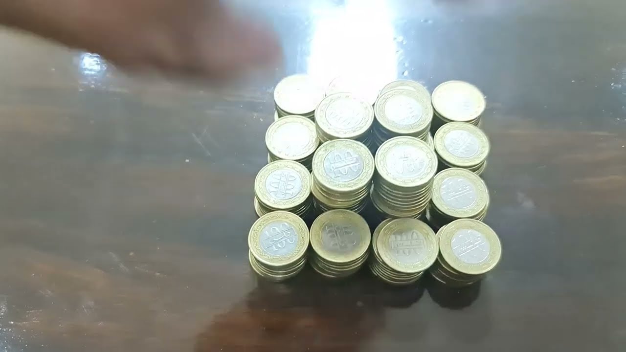 200 coin pyramid long video #coin #shorts #shortsvideo #money