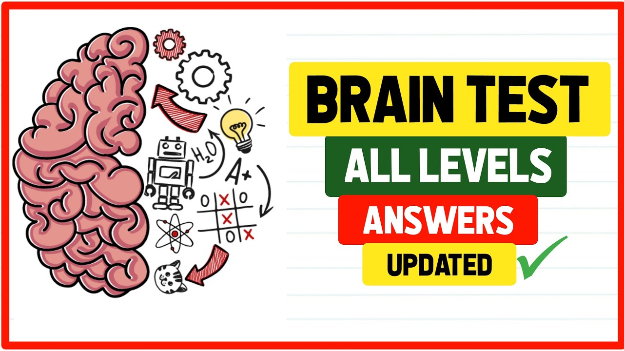 Brain Test Walkthrough All Levels [UPDATED]