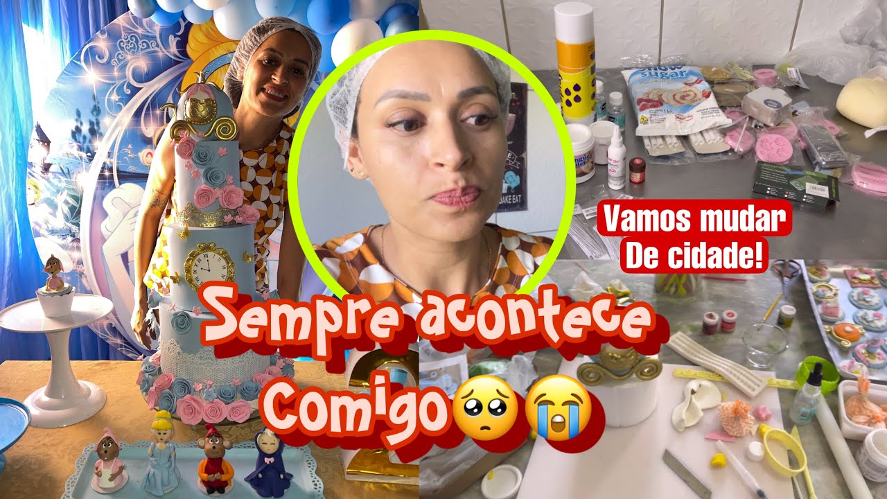 LEVEI A ENCOMENDA E A FESTA JÁ HAVIA COMEÇADO 😭 PQ VOU MUDAR DE CiDADE?| Comprinhas de confeitaria