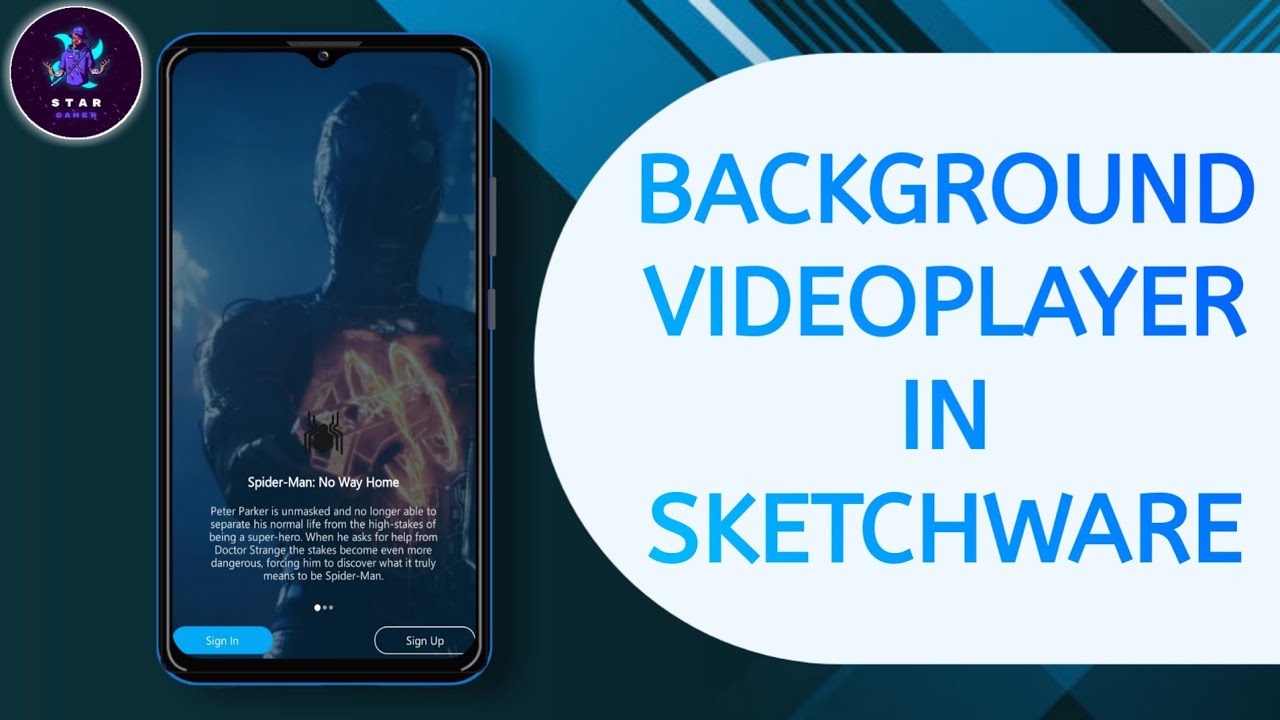 Background Videoplayer android,ios in sketchware - DreamSPACE Dev #sketchware