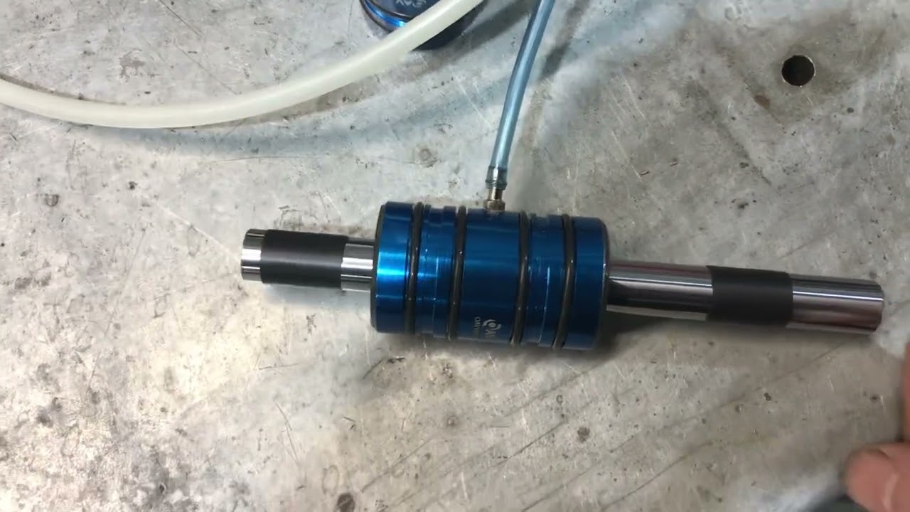 Radial & Thrust Load Air Bearings 1st Test