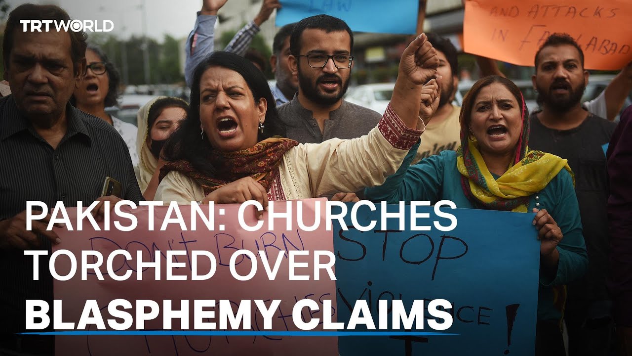 Mob attacks Christian homes and churches in Pakistan