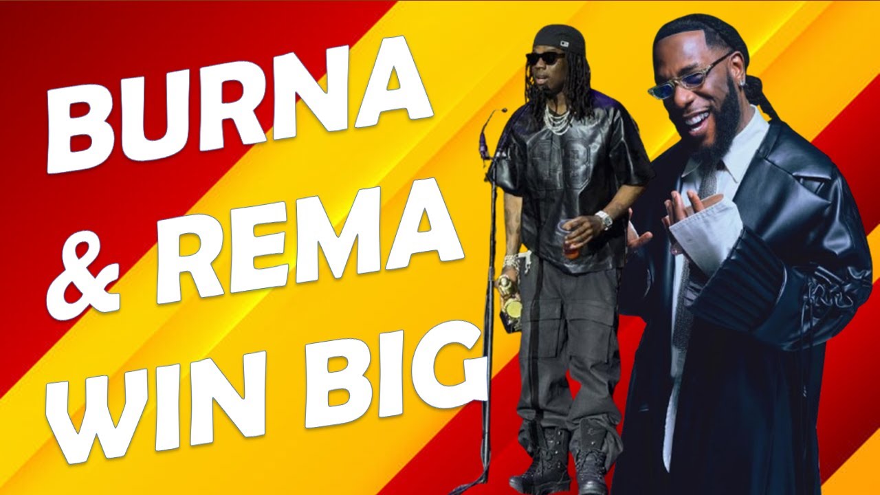 Burna Boy & Rema Triumph At AFRIMA Awards !!