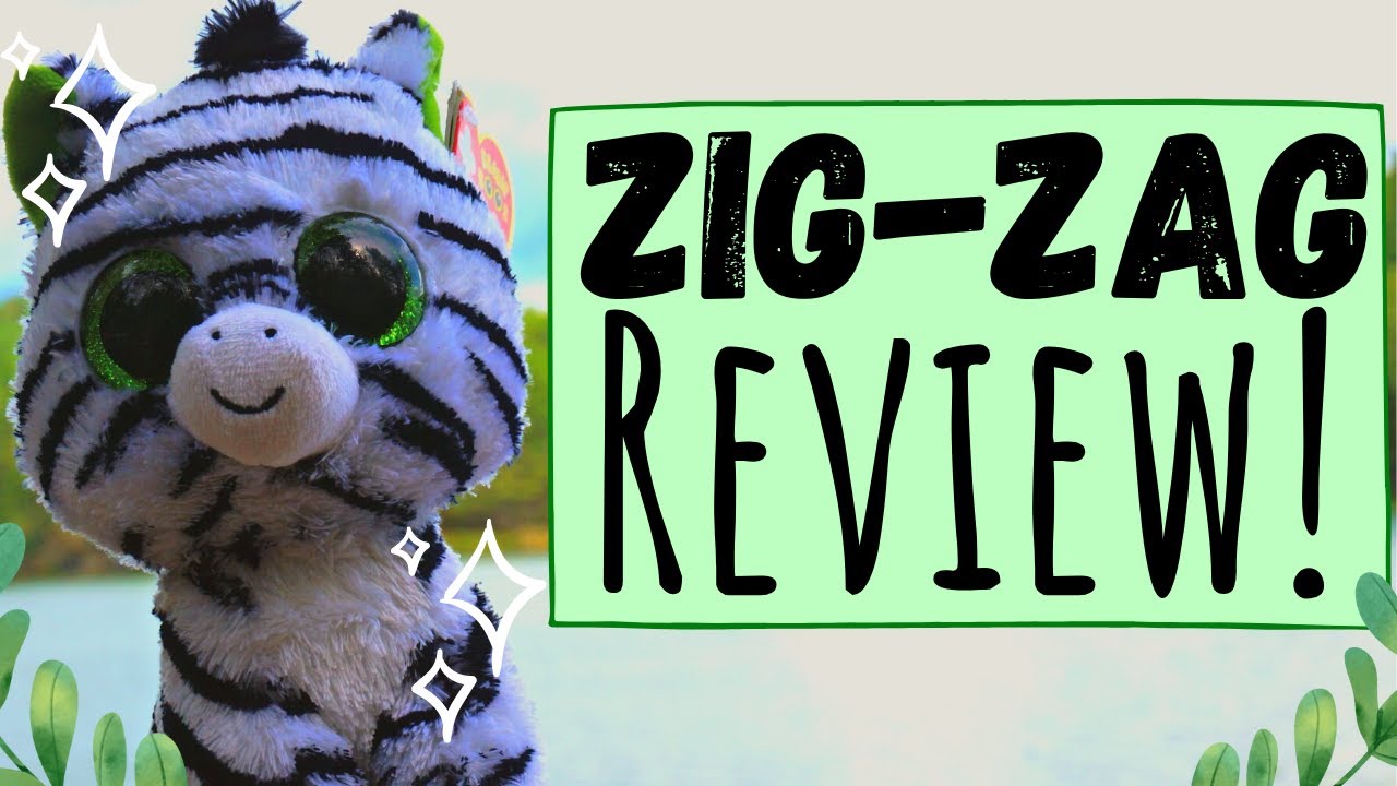 ZIG ZAG!!!💚My Thoughts and Opinions!🤗- Beanie Boo Review ~ BBS💜