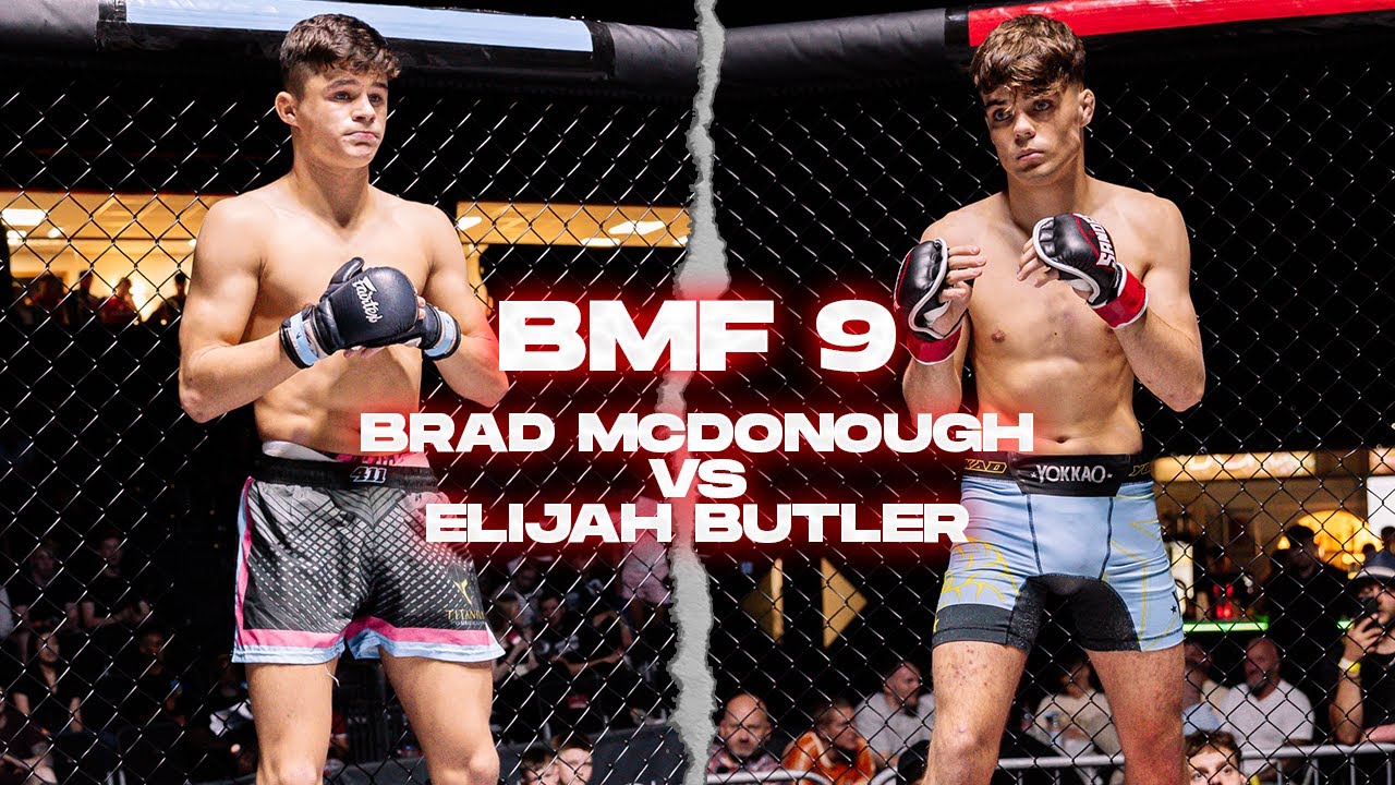 BMF 9 | Brad McDonough vs Elijah Butler | Amateur Bantamweight MMA