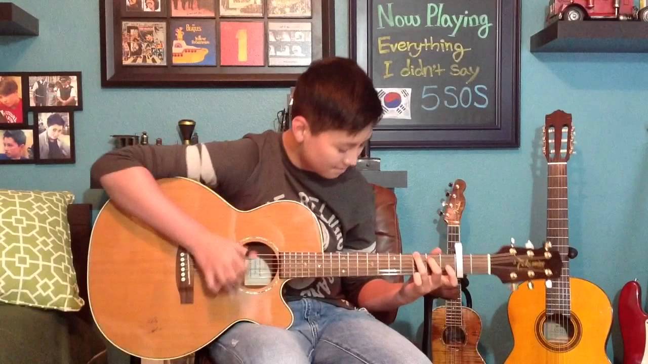 Everything I Didn't Say - 5 Seconds of Summer (5SOS) - Fingerstyle Guitar Cover Instrumental