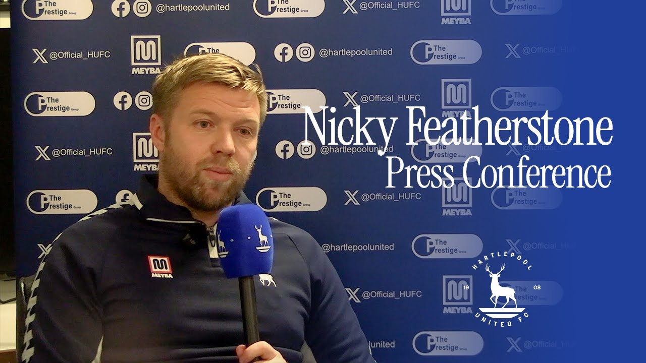 Nicky Featherstone | Pre-Aldershot Town Press Conference