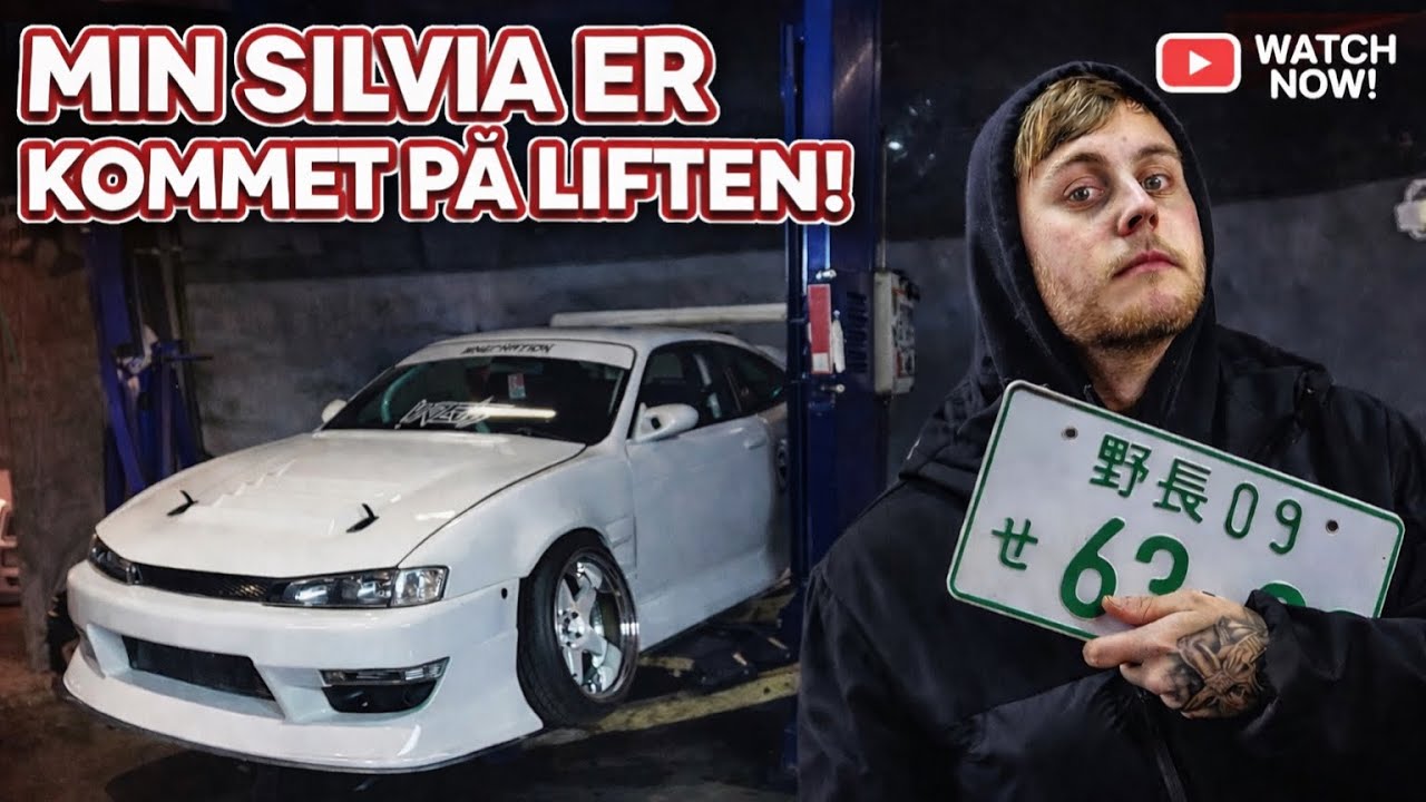 Min s14 er kommet på liften!