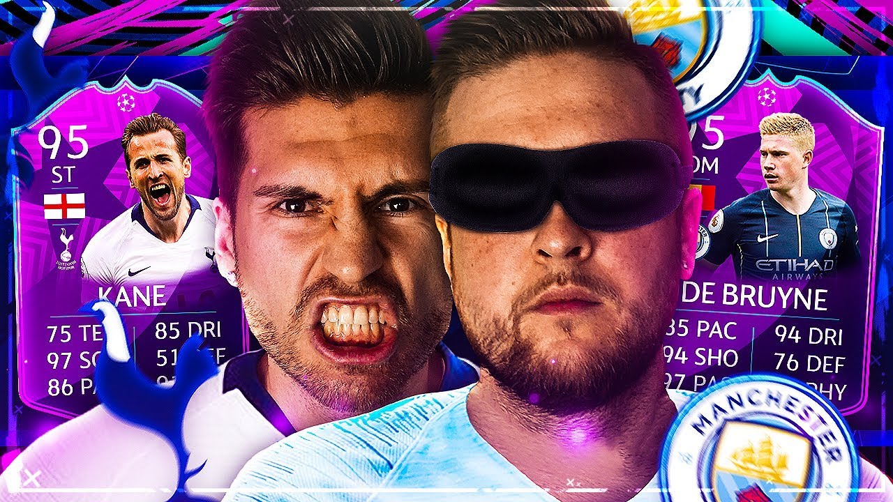 Wer darf TOTTENHAM vs MAN CITY NICHT SCHAUEN .. 😳Champions League BLIND DRAFT BATTLE !! FIFA 19