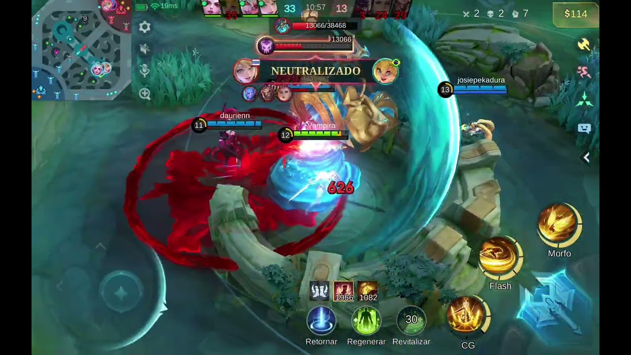 Freya dando trabalho.