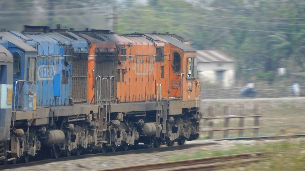 New Jalpaiguri to Guwahati Journey Compilation by Kamrup Express