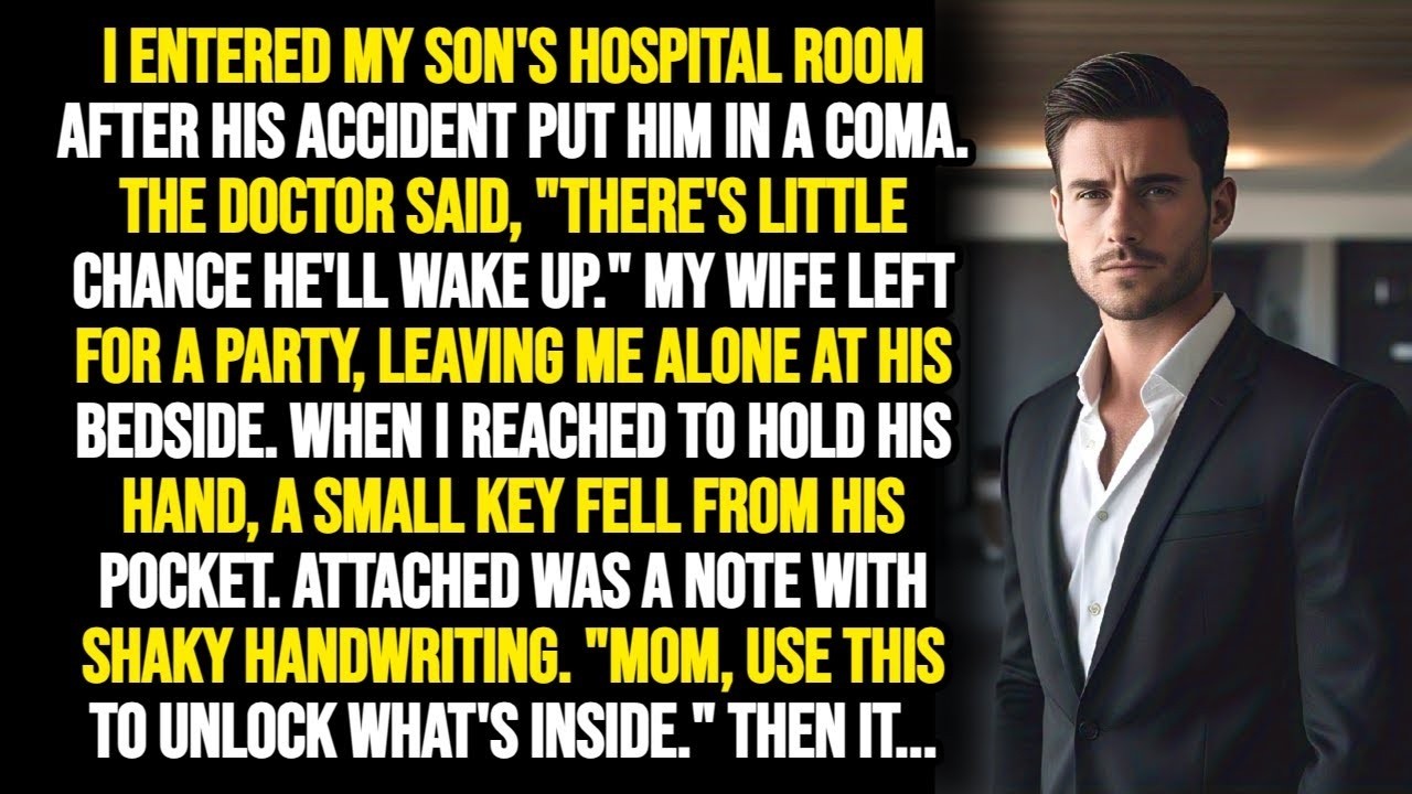 My Wife Left for a Party While Our Son Was Dying—Then I Found Key In His Pocket