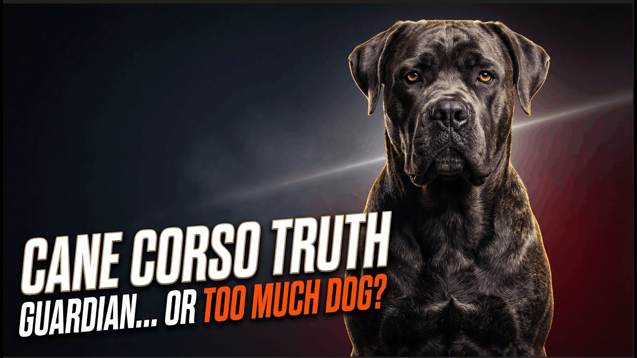 Cane Corso Truth The Elite Guardian Breed Most Owners Can’t Control