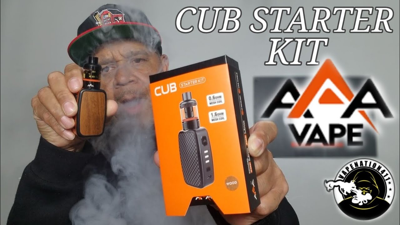 AAA VAPE THE CUB STARTER KIT REVIEW