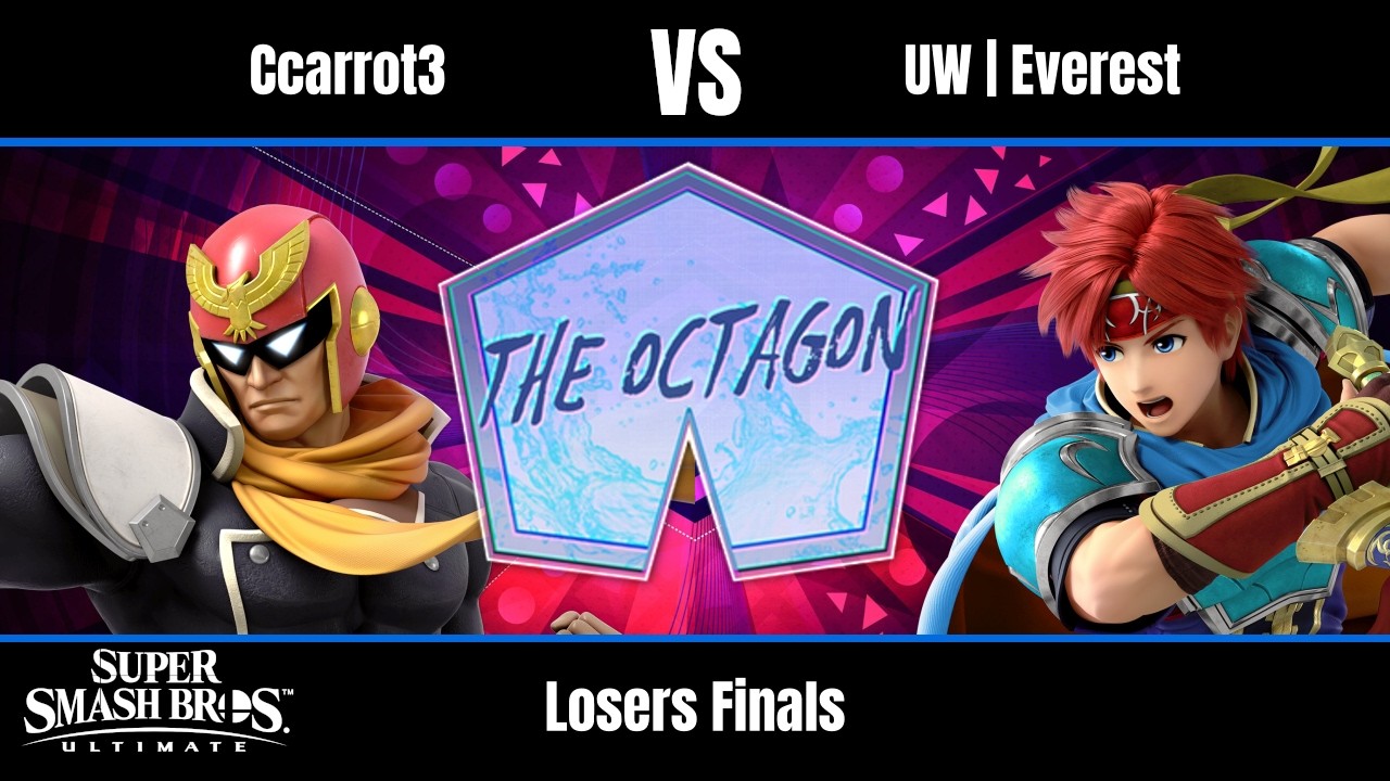 Ccarrot3 (Captain Falcon) vs UW | Everest (Roy) - Ultimate Losers Finals - Octagon #149