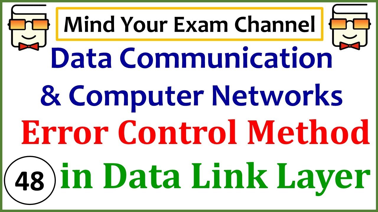 Методы контроля ошибок на канальном уровне | Передача данных и компьютерные сети | Лекция 48