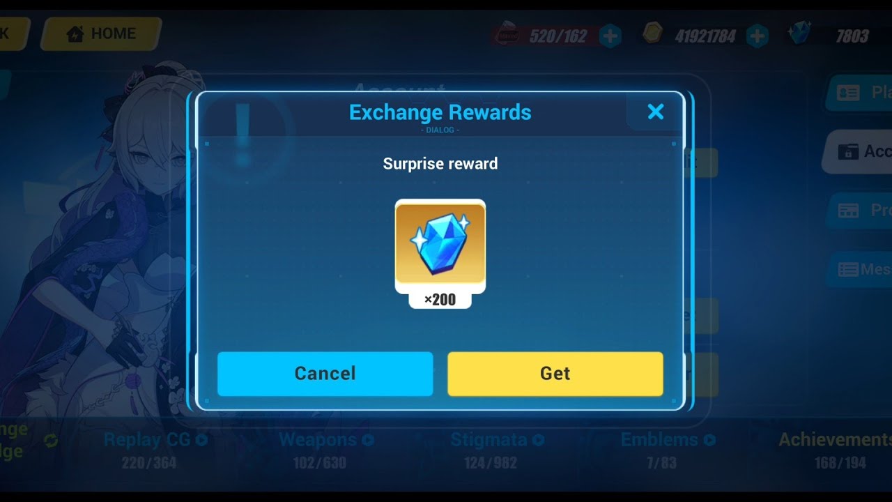 Free 200 Crystals Code - [Honkai Impact 3 ]