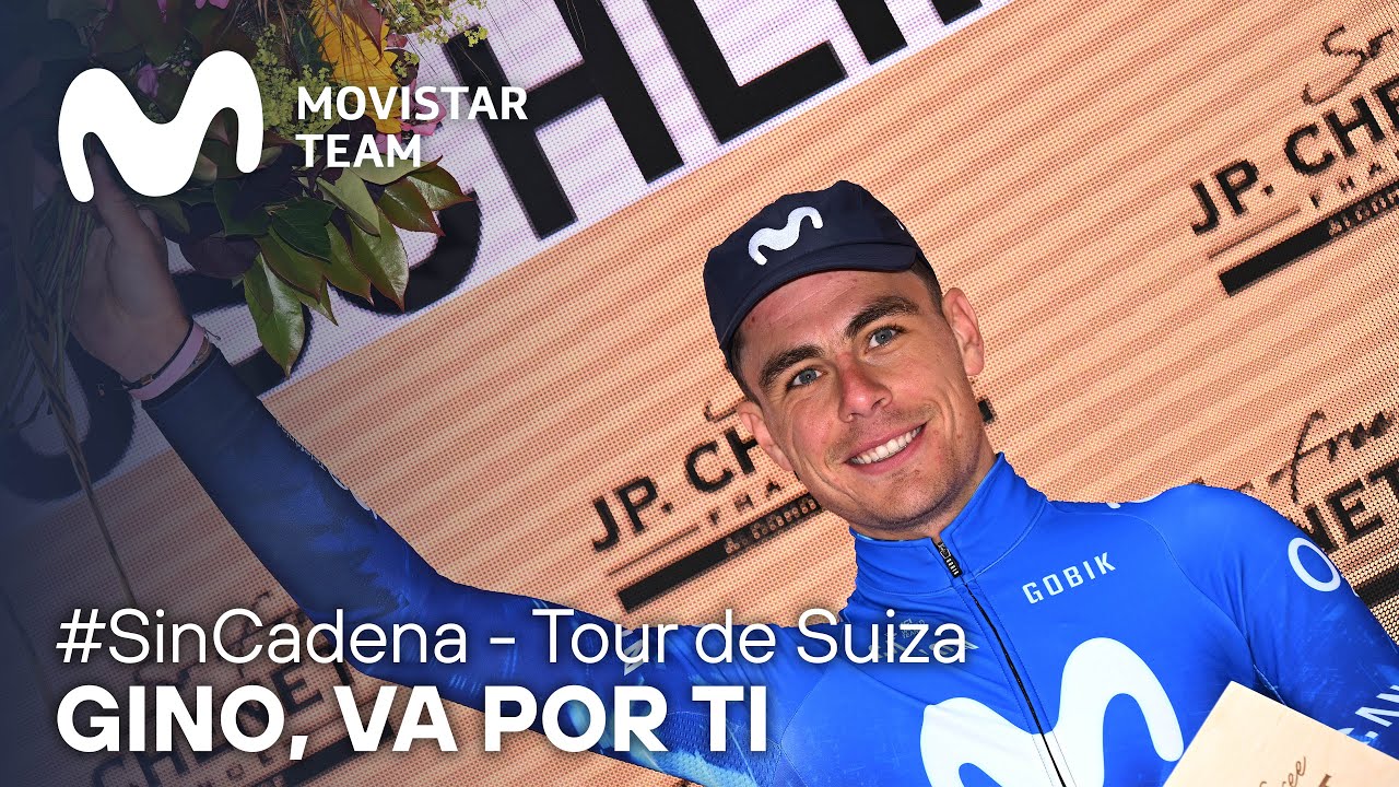 #SinCadena: Va por ti, Gino Mäder - Movistar Team | Etapa 3 Vuelta a Suiza 2024