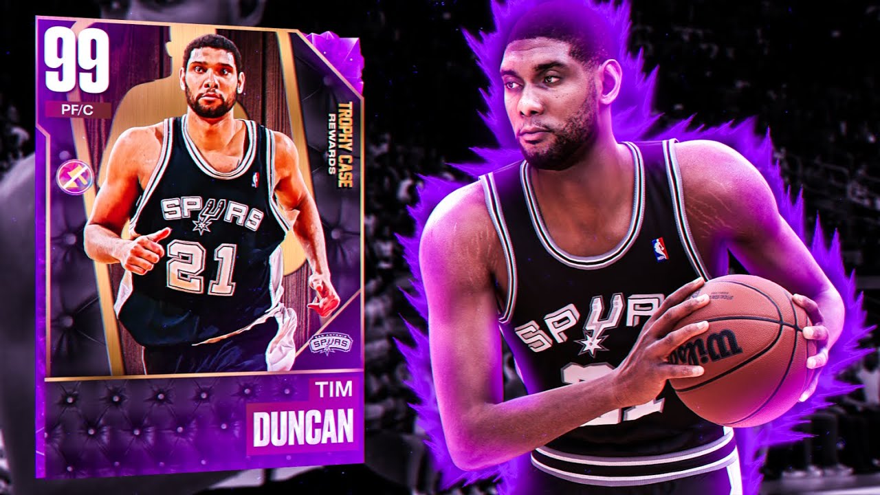 Dark Matter Tim Duncan is a DEMIGOD in NBA 2K23 MyTeam | Best Badges, Shoe & Gameplay!