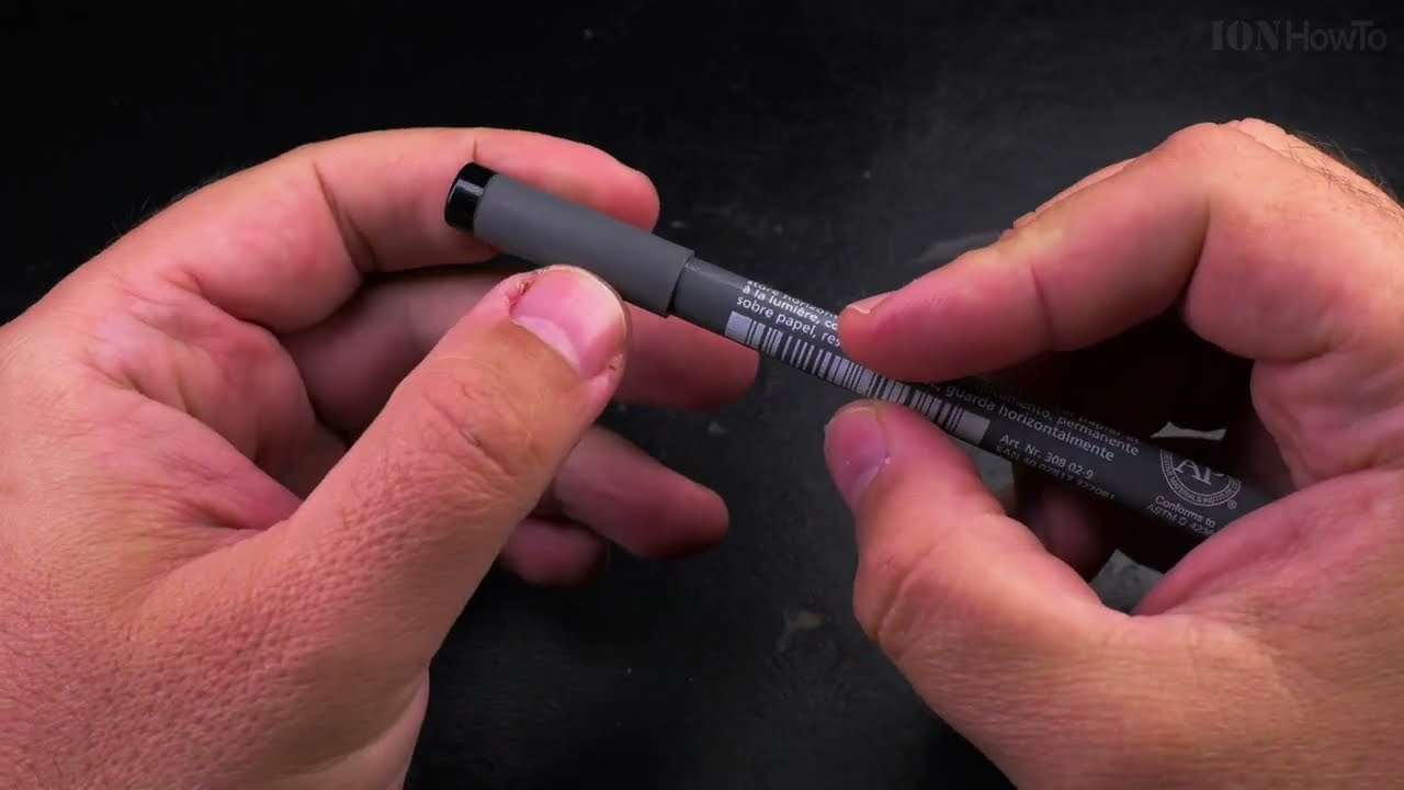 Staedler Pigment Liner 0.2mm Test Drawing Sketching Drafting Pen