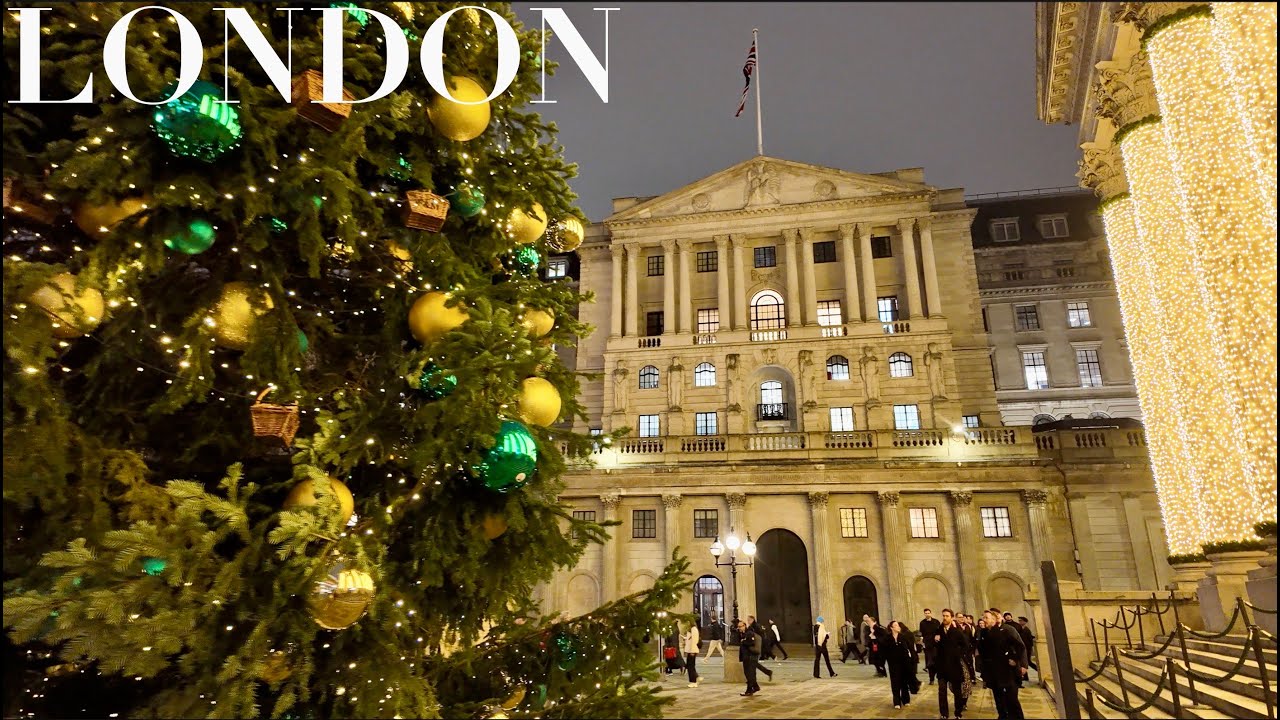 City of London Christmas Night Walk
