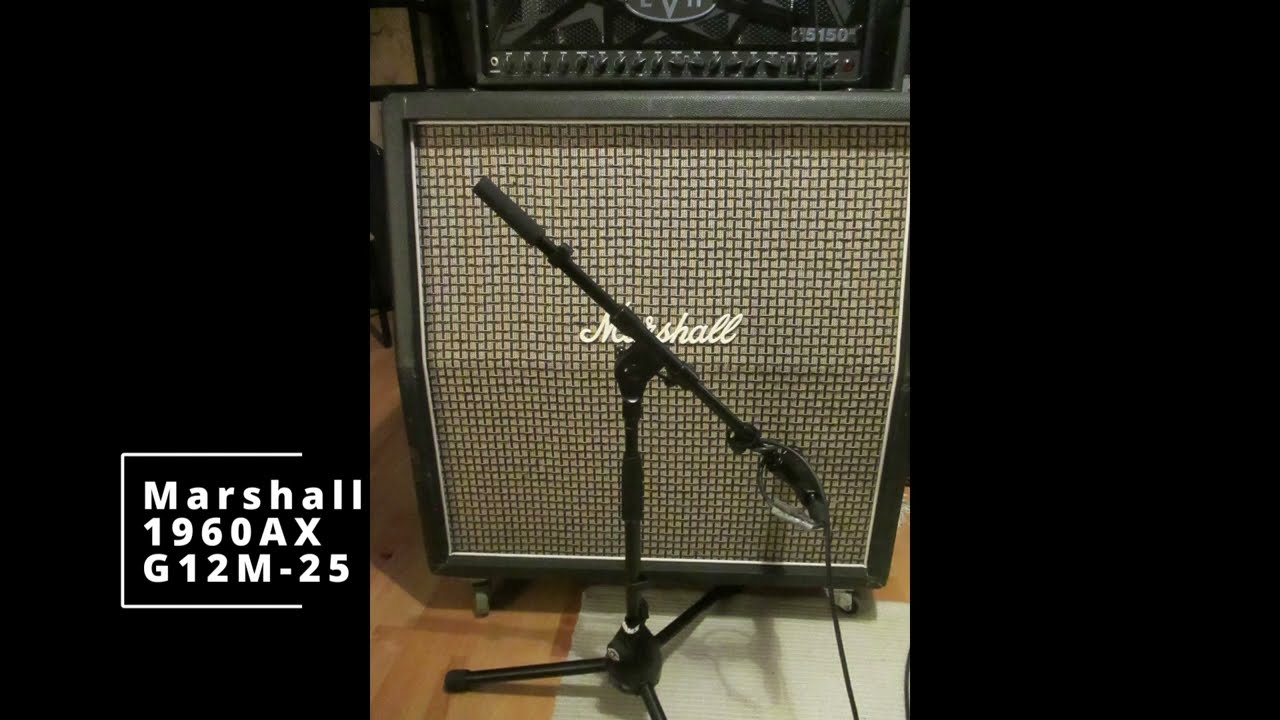 Heavy Guitar Cab Shootout (Mesa OS, Bogner Ubercab, Fame/Laboga 2x12, Marshall 1960AX)