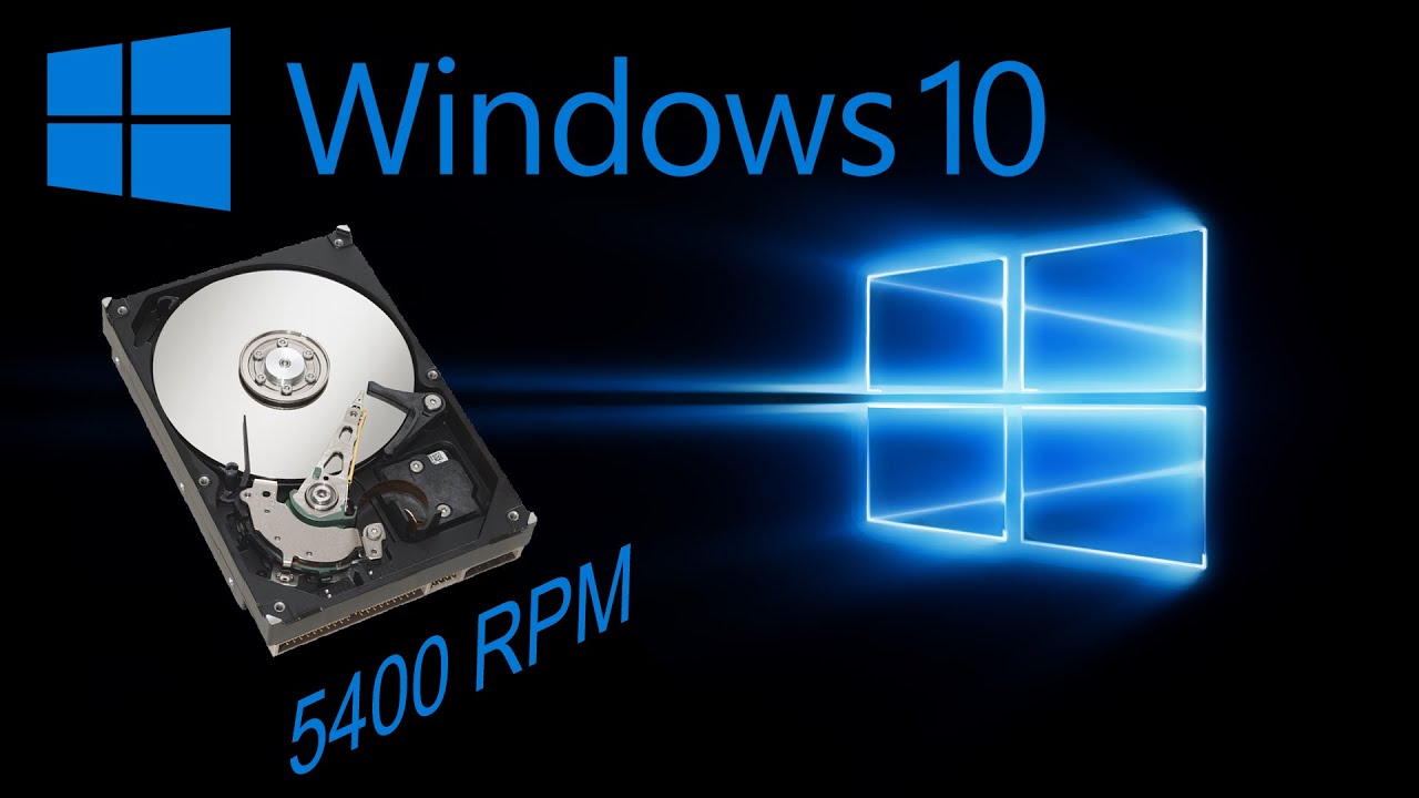 Windows 10 Super Fast Boot Up on 5400 RPM HDD (NOT A TUTORIAL)