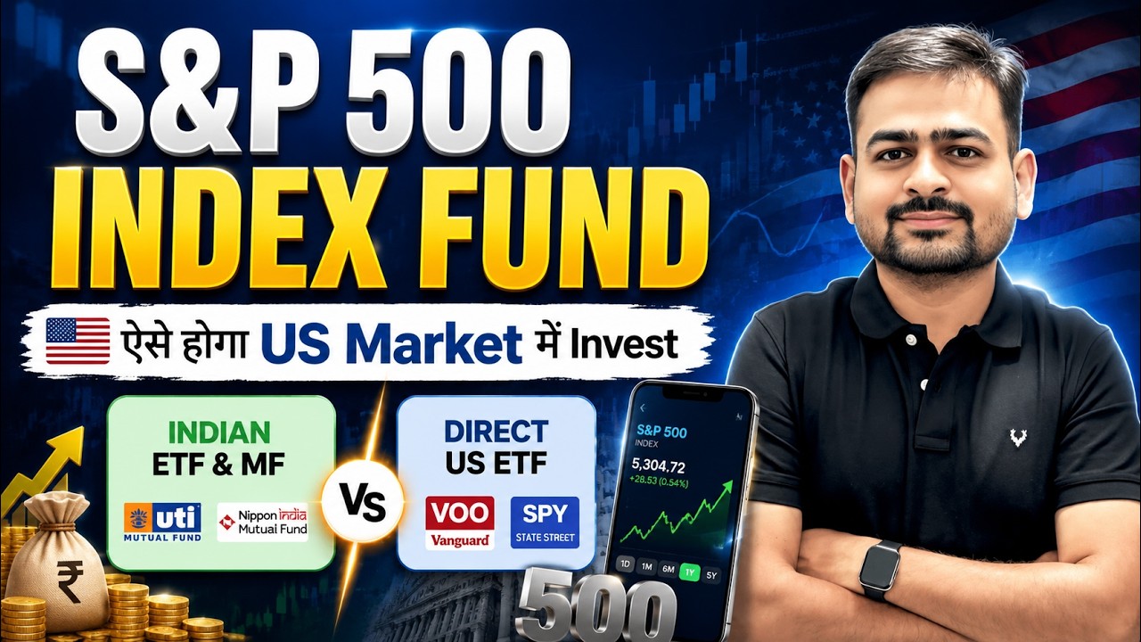 S&P 500 Index Fund | How to Invest in the S&P 500 Index Fund From India | NASDAQ vs S&P 500 ETF