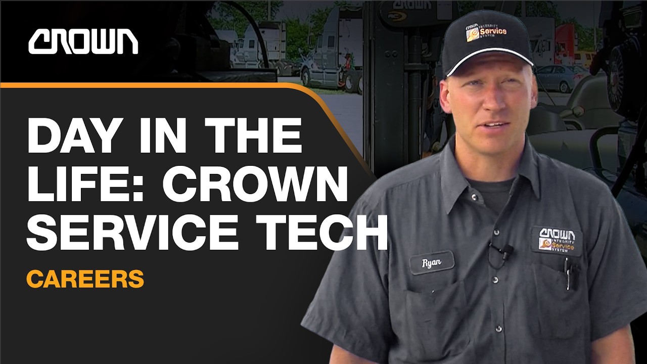 A Day in the Life of a Crown Forklift Service Technician: Ryan in Dayton, Ohio