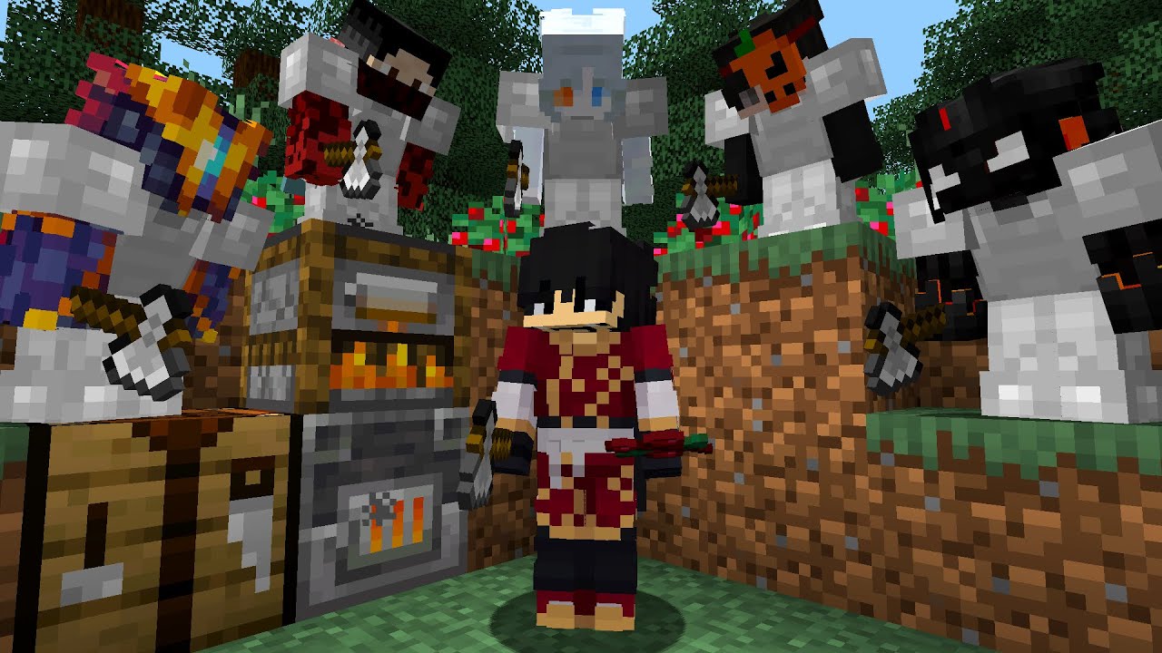 Minecraft Speedrunner VS 5 Hunters