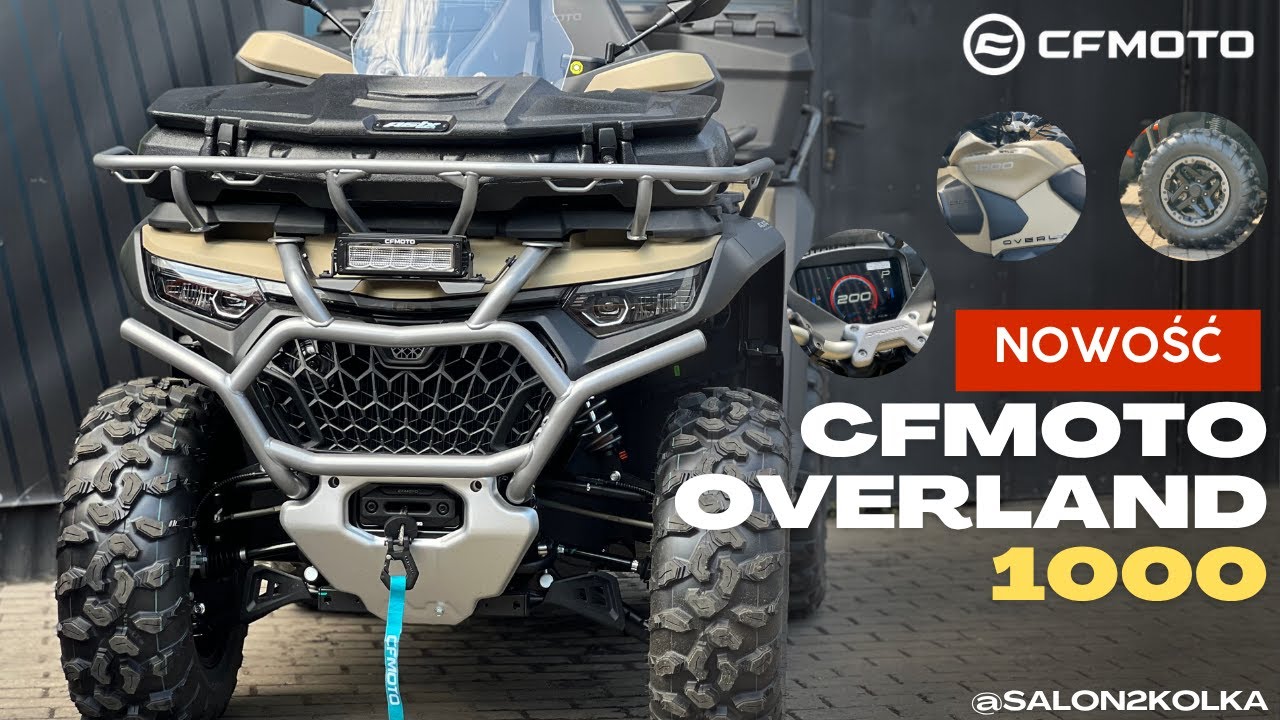 NOWOŚĆ: OVERLAND W WERSJI 1000CC OD CFMOTO! #cfmoto #new #salon2kolka