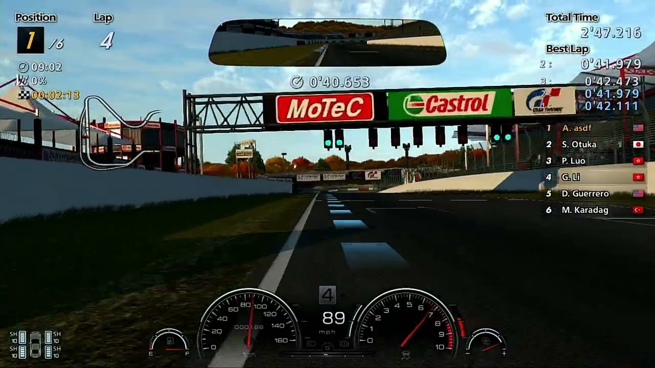 gt6 5min race 1 5'01.143