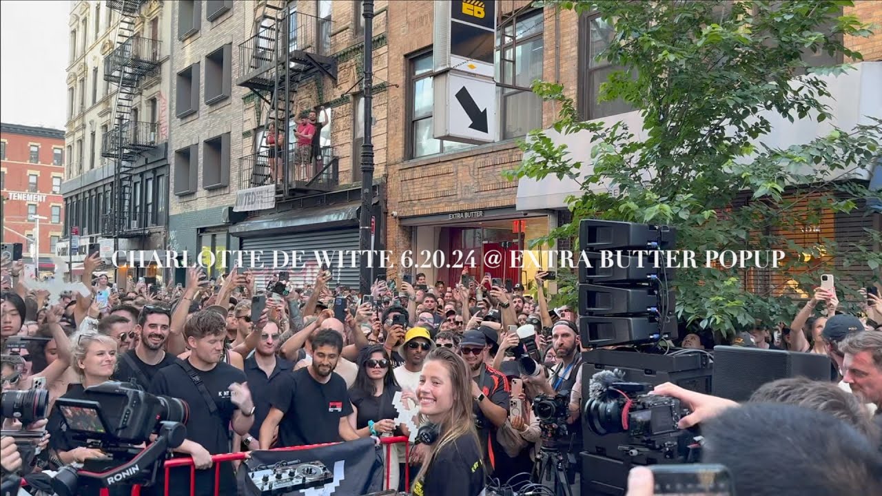 CHARLOTTE DE WITTE POPUP @ EXTRA BUTTER