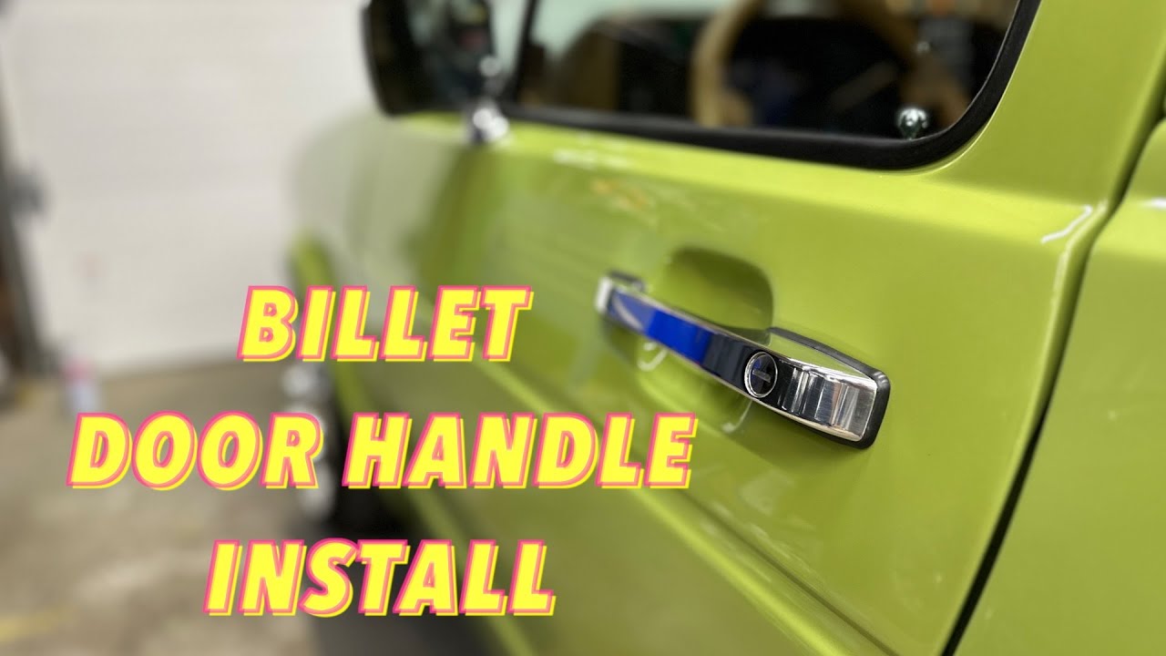 Door handle upgrade -- Rabbit pickup project part 57
