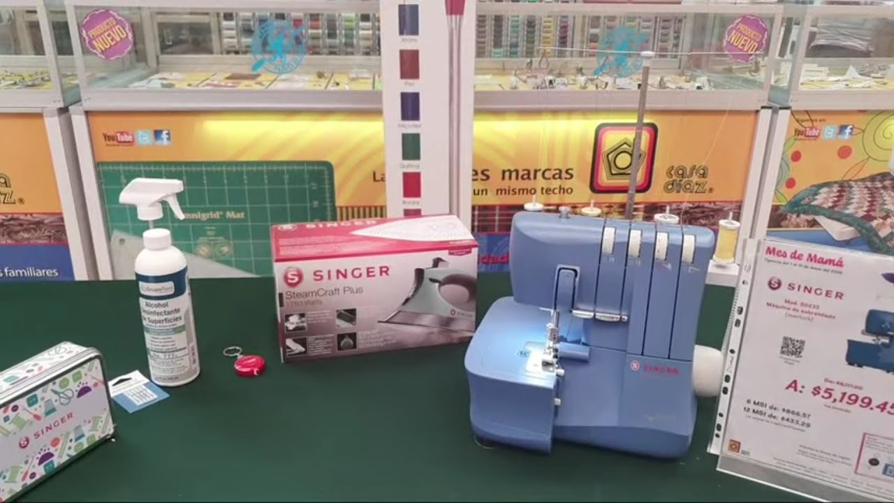 Unboxing Y Presentación Singer Overlock S0235 Making The Cut
