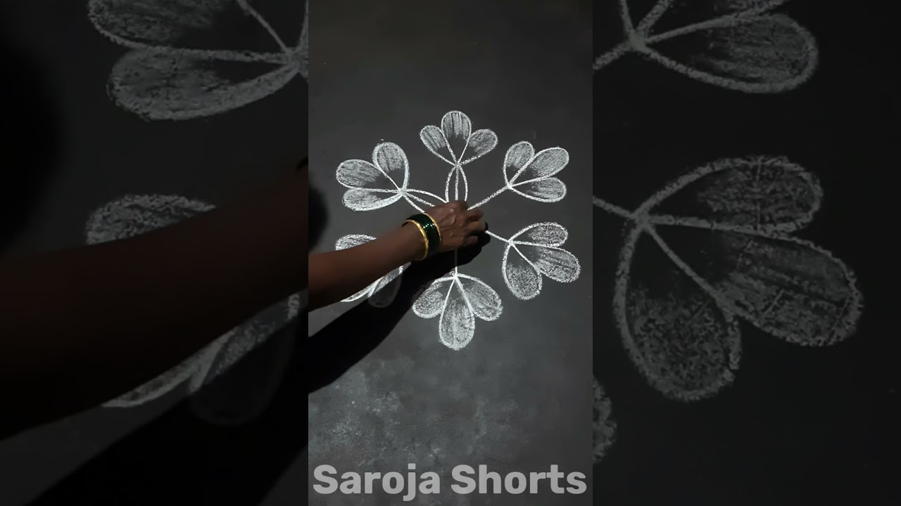 3 dots poo kolam #shorts