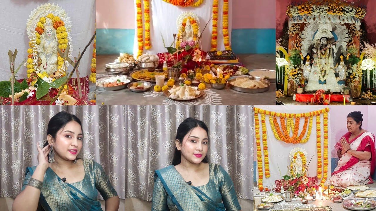 সরস্বতী পুজো 2026 // PAYEL BISWAS // FIRST VLOG //  #firstvlog #youtube #vlogger #vlog #firstvideo