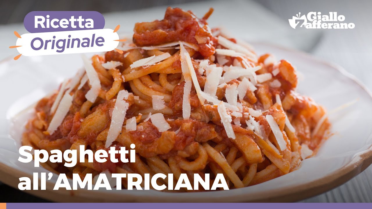 AMATRICIANA RICETTA ORIGINALE
