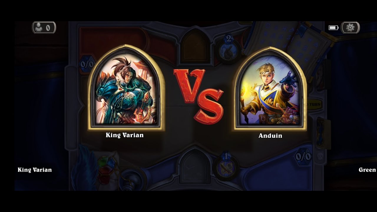 King Varian VS Anduin