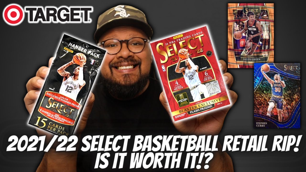 Обзор розничных магазинов: баскетбольные коробки и наборы Panini Select 2021/22! Стоит ли оно того!?