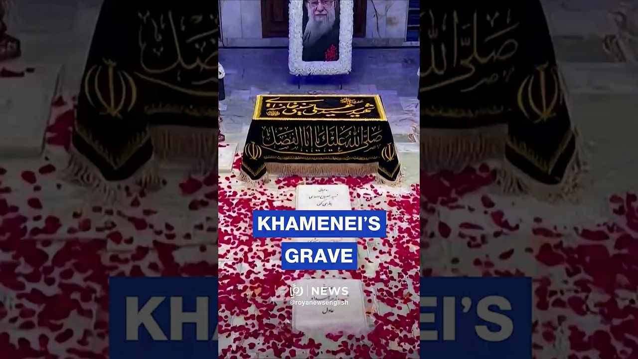 🇮🇷 Grave of Iran's late supreme leader Ali Khamenei in Mashhad