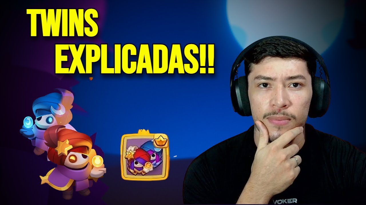 RUSH ROYALE - EXPLICANDO A NOVA CARTA (TWINS) PT BR