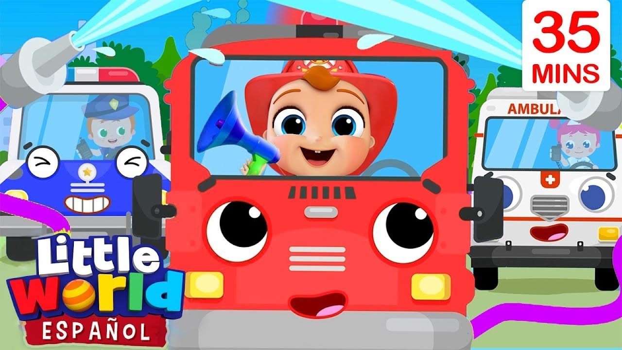 ¡Equipo De Rescate! | Canciones Infantiles para Aprender | Little World en Español