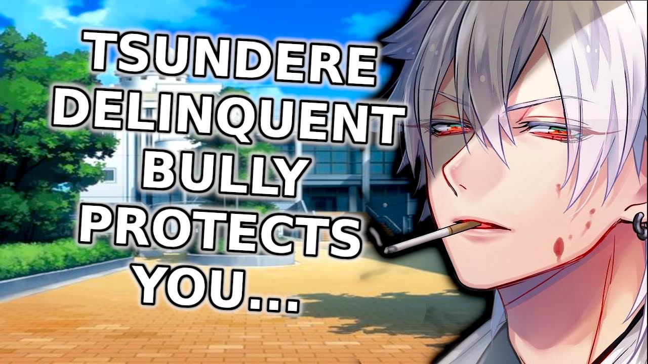 Tsundere Delinquent Bully Offers To Protect You...[M4A][ASMR]